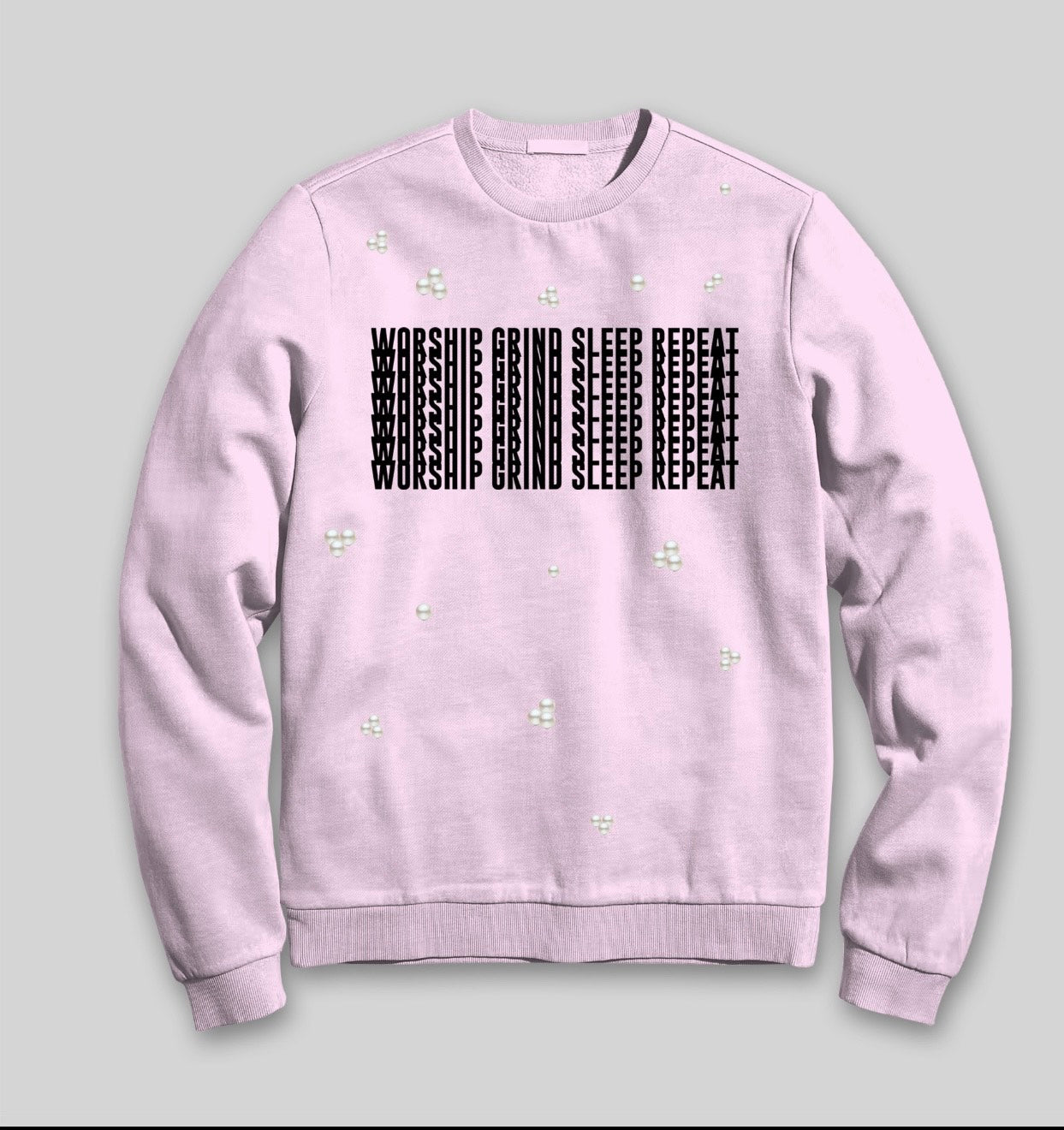 WGSR Long sleeve sweatshirt custom Pearls Full shirt